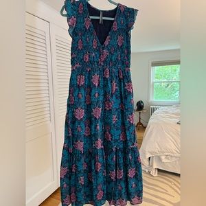 Anthropologie Peregrine Midi Dress, Size S